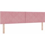  LED glava kreveta Ružičasta 180 cm Baršun | shoptok.hr
