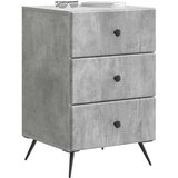  Noćni ormar Betonska siva 43 x 41 x 66 5 cm Konstruirano drvo | shoptok.hr