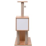  Penjalica za mačke s prostirkom za grebanje od sisala 104 cm | shoptok.hr