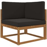  Zunanja blazina za kavč 3 pcs Črna Poliester, (5000202671) | Shoptok.si
