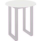 vidaXL Nepremična površina Bela z visokim sijajem 70 x 70 x 1.5 cm | Shoptok.si