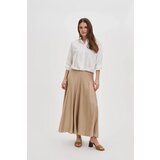 Marisse Women's Skirt L-Sc-4611 Beige | ePonuda.com