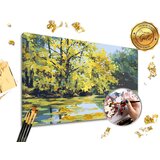 Slikanje po brojevima PREMIUM GOLD - Jezero