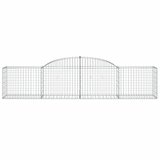  Lučne gabionske košare 15 kom 300x50x60/80 cm pocinčano željezo | shoptok.hr