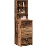  Highboard Staro drvo 40 x 41 x 135 cm Konstruirano drvo | shoptok.hr