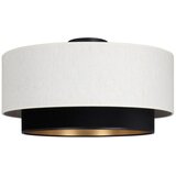  plafonsko svetlo natia 1xE27/60W/230V, prečnik 45 cm, belo/crno | Eponuda.com