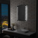 vidaXL Kopalniško LED stensko ogledalo 60x80 cm, (20743497) | Shoptok.si