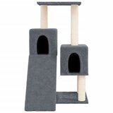  Penjalica za mačke sa stupovima za grebanje tamnosiva 82 cm | shoptok.hr