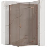 Rea Tuš kabina Hugo 100x90 Copper Brush | Shoptok.si