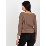 BASIC Feel Good Blouse-RV-BZ-4691.26-brown | Shoptok.si