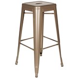 MID.YOU Barski Stol Vantaggio High, Barva Šampanjca | Shoptok.si