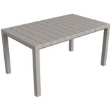 Vrtne mize Plastična miza DAVIDE – siva | Shoptok.si