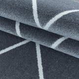 Ay Yildiz PREPROGA Z VISOKIM FLOROM Rio 4601 silber 80/150 cm tkano srebrne barve | Shoptok.si