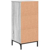  Kupaonski ormar s ladicama Siva Sonoma 39,5 x 36 x 88 cm | shoptok.hr
