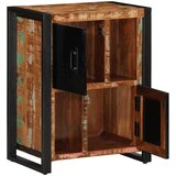 vidaXL Komoda Višebojna 55x35x70 cm Puno Obrađeno Drvo | shoptok.hr