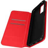 AVIZAR Ovitek za Oppo A76 in Realme 9i z držalom za kartice in podporo za video, magnetna loputa - rdec, (20631984) | Shoptok.si