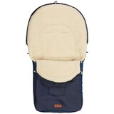 Sensillo Romper torba za kolica– mornarsko plava vuna (95x40) | shoptok.hr
