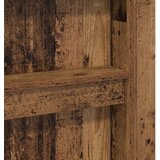  Okvir kreveta na kat s stolom s pohranom Staro drvo 80 x 200 cm | shoptok.hr