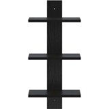  Zidna polica Crni hrast 30 x 13.5 x 64.5 cm Prerađeno drvo | shoptok.hr