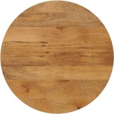 Stolna ploča Ø 90 x 2,5 cm okrugla od masivnog drva manga | shoptok.hr