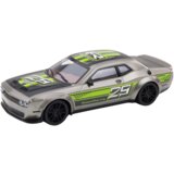  Sportski auto za igru s pogonom na stražnje kotače Glossy - 28 cm - srebrno/zeleni | shoptok.hr