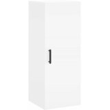 Visoka komoda bijeli 34,5x34x180 cm od konstruiranog drva | shoptok.hr