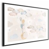  Plakat - Fairytale Sky 90x60 Crni okvir s margom | shoptok.hr