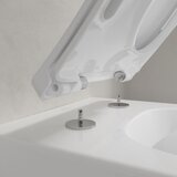 Villeroy Boch 4611RL01 Venticello Combi-Pack viseča brezrobna WC školjka z WC desko s počasnim zapiranjem | Shoptok.si