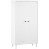 Vipack Bela otroška garderobna omara iz masivne bukve 100x190x55 cm Forrest – | Shoptok.si