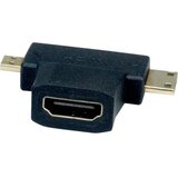 Value 12.99.3166 adapter [1x ženski konektor HDMI - 1x moški konektor mini HDMI tipa C] črna, (20429822) Cene