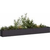 vidaXL Sadilica crna 360x40x40 cm od hladno valjanog čelika Cijene