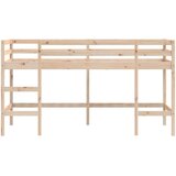  Dječji krevet na kat s ljestvama 80 x 200 cm masivna borovina | shoptok.hr