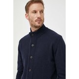 Barbour Vuneni kardigan boja: tamno plava | shoptok.hr