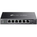 Tp-link Omada ES206GP mrežni prekidač Upravljano Gigabit Ethernet (10/100/1000) Podrška za napajanje putem Etherneta (PoE) Crno | shoptok.hr