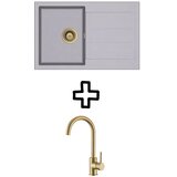 Aquasanita Set Tesa SQT101AW + Vida PVD Zlato/Alumetallic Cijene