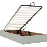  Okvir kreveta bez madraca svjetlosivi 90x200 cm baršunasti | shoptok.hr