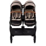 Chipolino 3u1 dječja kolica za blizance ili dvoje djece Duo Smart Tiramisu | shoptok.hr