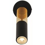 Searchlight Merrygold Stenska svetilka črna, jantarna akrilna, (22101037) | Shoptok.si