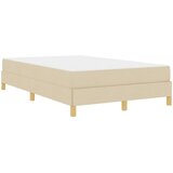  s opruga kutije s madracem Krema 120 x 190 cm tkanina | shoptok.hr