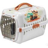 Moderna Transporter za mačke Trendy Runner Indy&Louise Spring Lock Door, Beli Cene