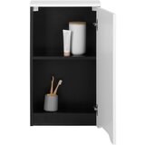 Mömax Zgornja Omara Wave Ii V Črni/beli Barvi | Shoptok.si