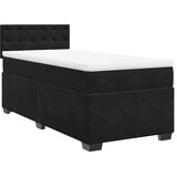 Box spring krevet s madracem crni 90x200 cm baršunasti | shoptok.hr