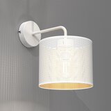  Zidna lampa LOFT SHADE 1xE27/60W/230V bela/zlatna | Eponuda.com