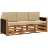  Setovi sofa 3 kom. Čvrsto drvo akacije | shoptok.hr
