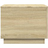 Ormarić za uzglavlje LED boja hrasta sonome 50x50x40 cm | Eponuda.com