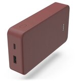 Hama powerpack color 20, 20000mah, crvena 2 izlaza usb-a, usb-c ( 201717 ) cene