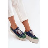 Zazoo Suede Women's Sneakers On Platform | Shoptok.si