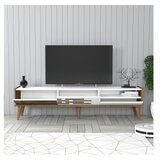 Hanah home TV polica Valensiya - Walnut White