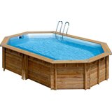 Gre Drveni montažni okrugli bazen Canelle 2 5/36 x 3/36 x 1/17m | Eponuda.com