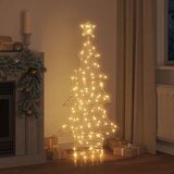  Božićno drvce s 160 LED svjetlima Topla bijela 151 cm PET | shoptok.hr